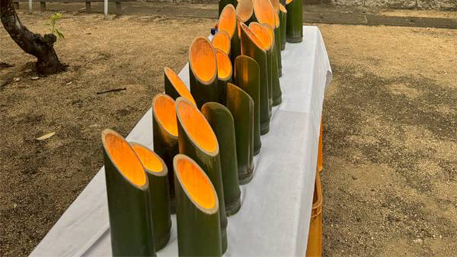 写真:地蔵盆送り